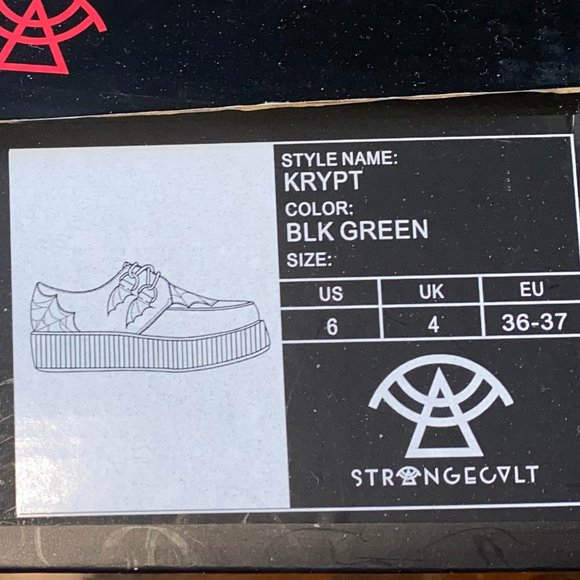 Strange Cvlt Dre Ronayne Krypt Kreepers Crypt Creepers shoes - Picture 2 of 9
